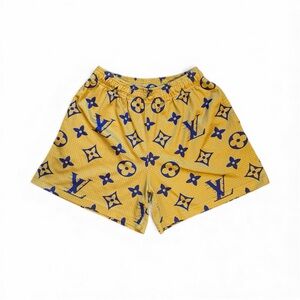 Bravest Studios LV Monogram Lakers Shorts